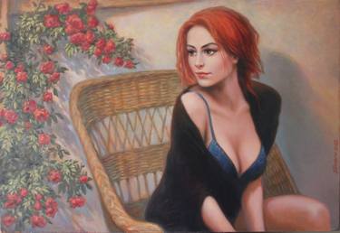 Original Fine Art Portrait Paintings by Gennadiy Protsko