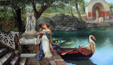 Original Fine Art Classical mythology Paintings by Gennadiy Protsko