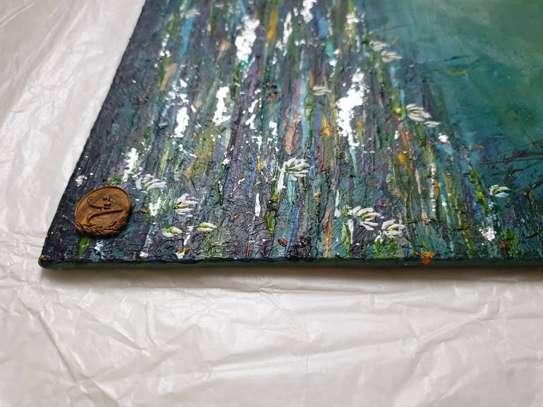 Original Abstract Nature Painting by Anusha Adabala