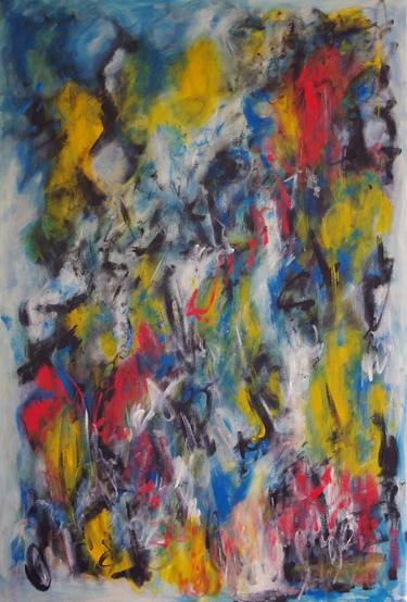 Print of Abstract Expressionism Abstract Paintings by Bogdan Bocanete