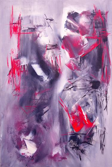 Original Abstract Expressionism Abstract Paintings by Bogdan Bocanete