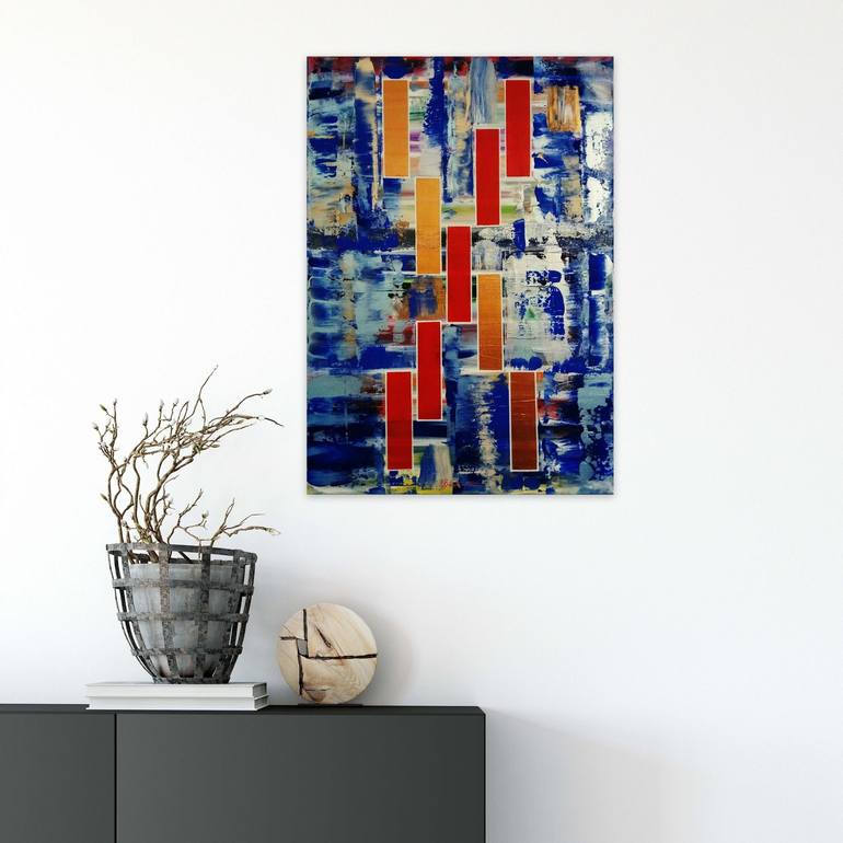 Original Abstract Painting by Bogdan Bocanete