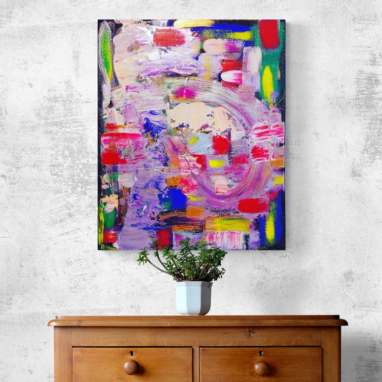 Original Abstract Painting by Bogdan Bocanete