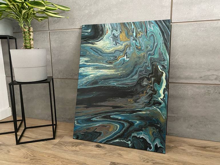 Original Modern Abstract Painting by Michał Rygielski