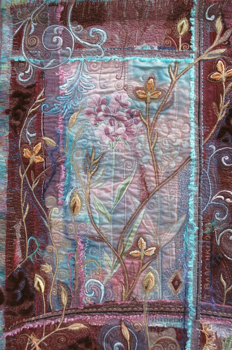 Original Modernism Botanic Collage by Tetiana Vlasenko