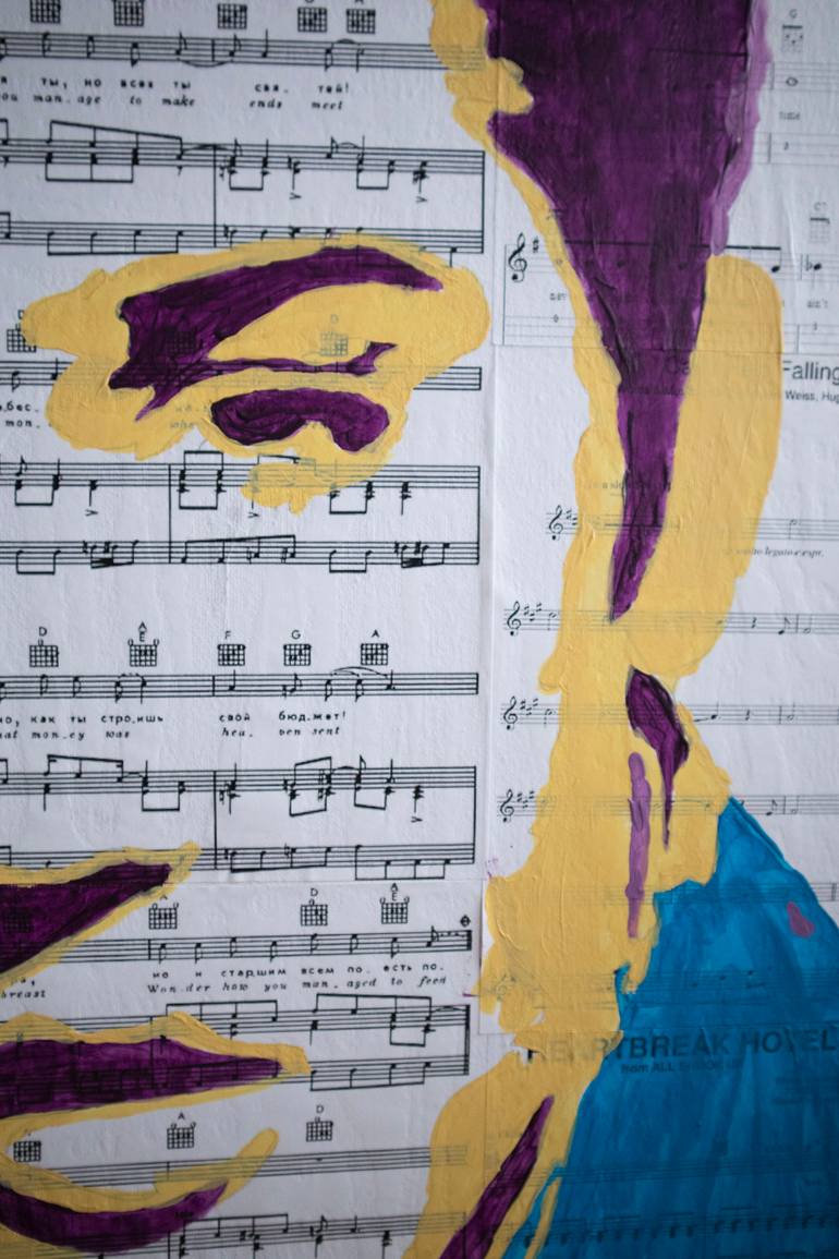 Original Modernism Pop Culture/Celebrity Painting by Max Remniovas