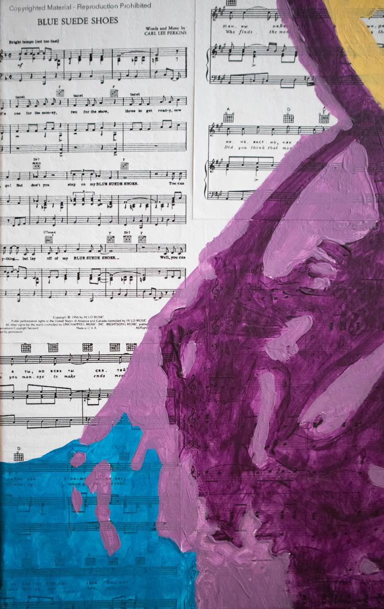 Original Modernism Pop Culture/Celebrity Painting by Max Remniovas