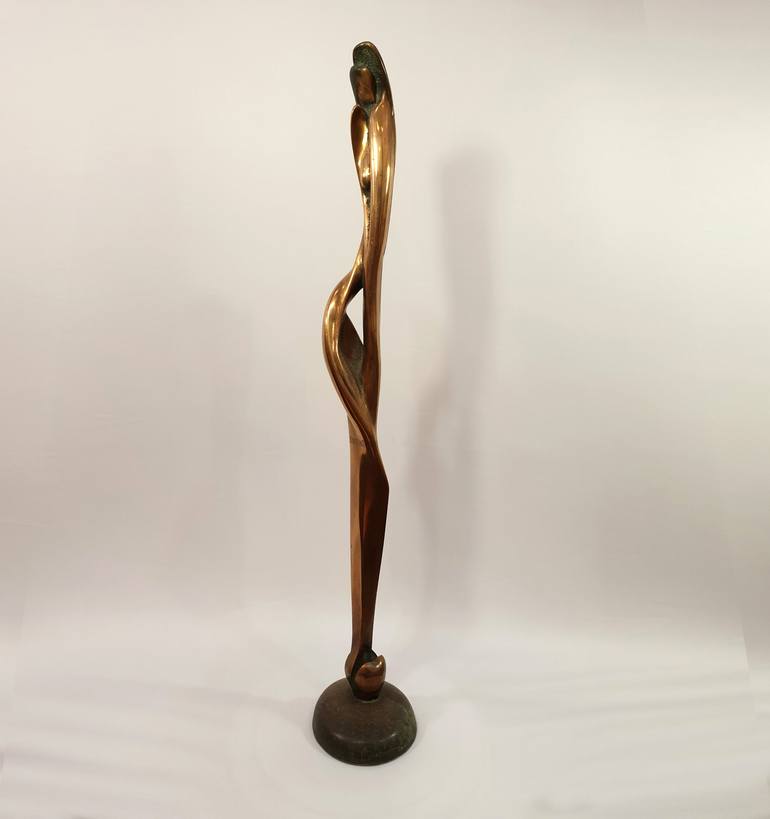 Original Abstract Expressionism Erotic Sculpture by Alex Radionov