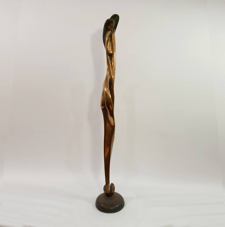 Original Abstract Expressionism Erotic Sculpture by Alex Radionov