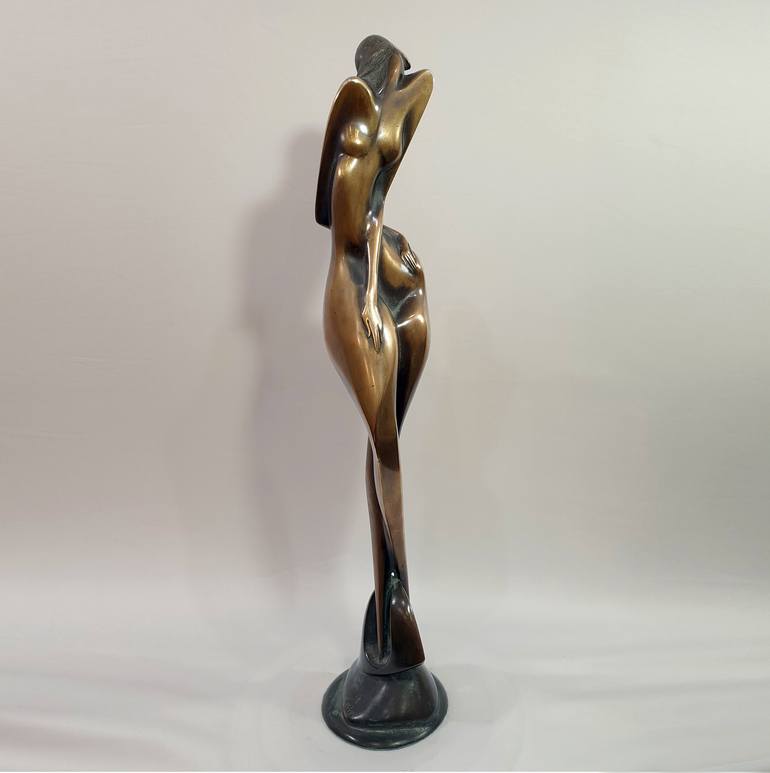 Original Figurative Erotic Sculpture by Alex Radionov