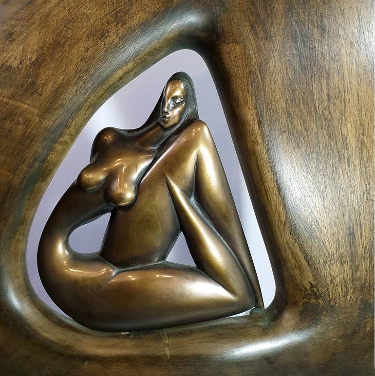 Original Abstract Geometric Sculpture by Alex Radionov