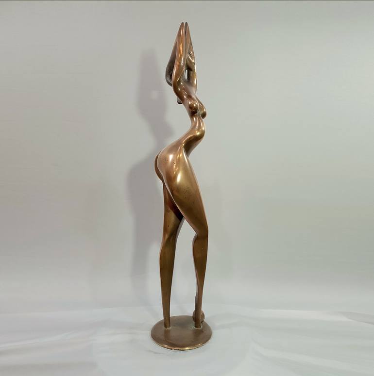 Original Figurative Erotic Sculpture by Alex Radionov