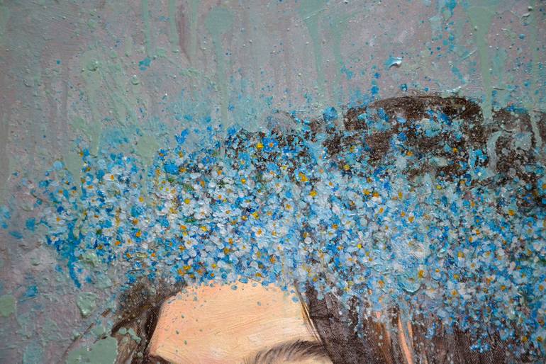 Original Contemporary Women Painting by Ioan Muresan