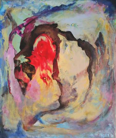 Print of Abstract Love Paintings by Alex Alexandrovskiy
