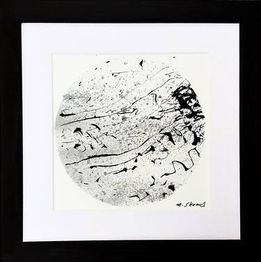 Original Abstract Expressionism Abstract Drawings by SHAMS Maryam