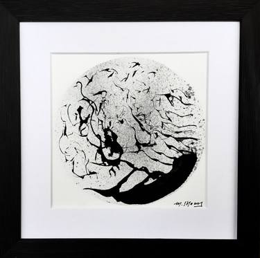 Original Abstract Expressionism Abstract Drawings by SHAMS Maryam