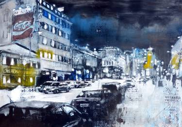 Print of Documentary Cities Paintings by Diego Scursatone