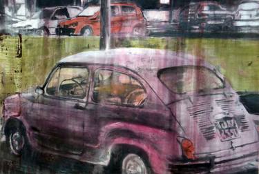 Print of Car Paintings by Diego Scursatone