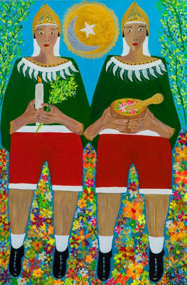 Print of Figurative Culture Paintings by Paola Helena Publio