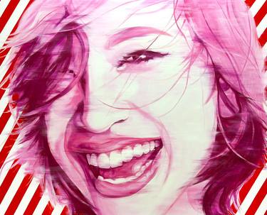 Original Pop Art Women Paintings by Kangnam Cho