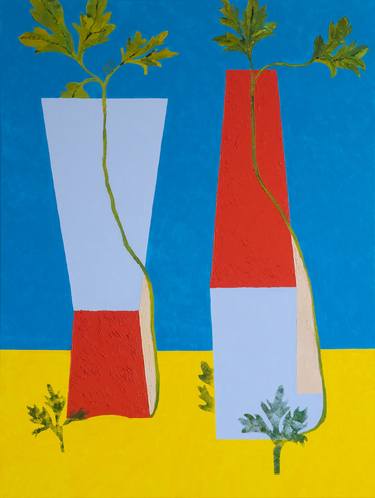 Original Abstract Painting by Mari Zeltsman