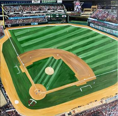 New York Mets Baseballer - Diamond Paintings 