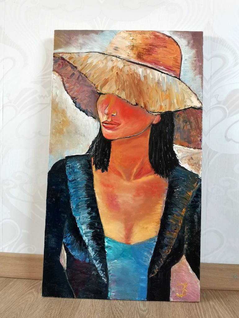 Original Portraiture Portrait Painting by svetlana Kunegina