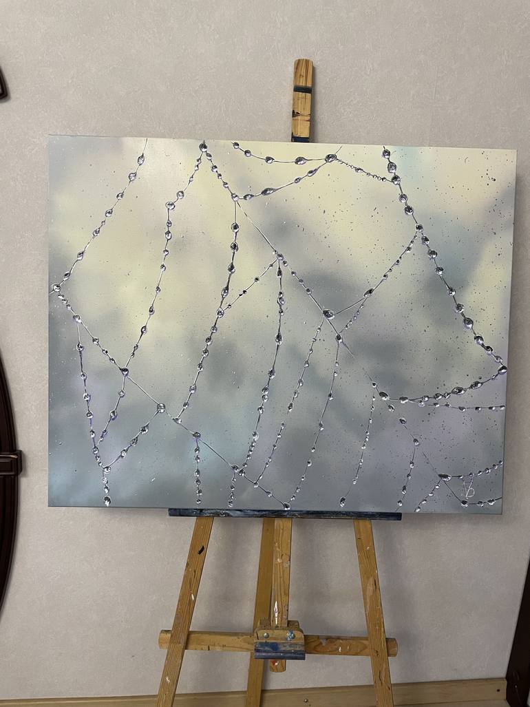 Original Impressionism Abstract Painting by Svetlana Kunegina