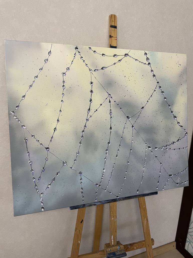 Original Impressionism Abstract Painting by Svetlana Kunegina