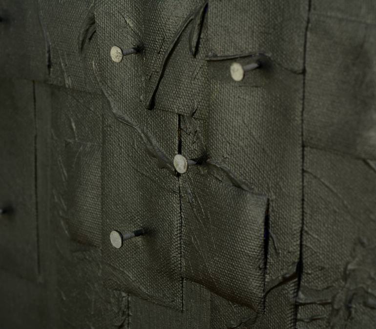 Original Abstract Expressionism Abstract Collage by Anna Hermansson