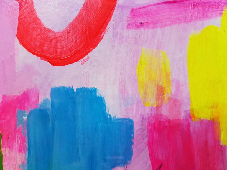 Original Illustration Abstract Painting by Natalie Parsons