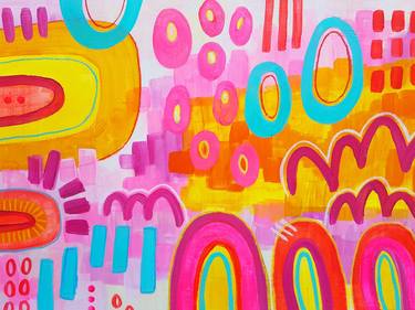 Original Abstract Paintings by Natalie Parsons