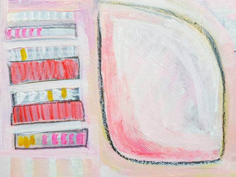 Original Abstract Expressionism Abstract Painting by Natalie Parsons