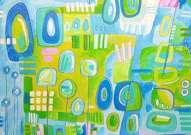 Original Abstract Paintings by Natalie Parsons