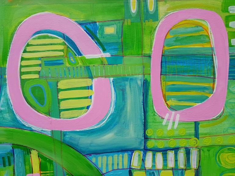 Original Technology Painting by Natalie Parsons