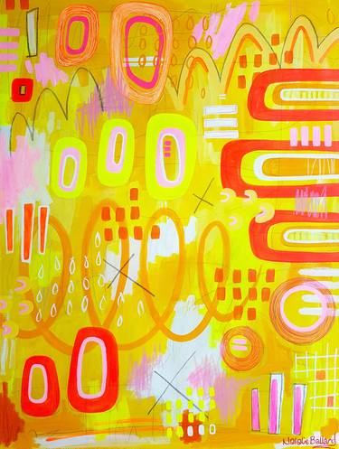 Original Abstract Paintings by Natalie Parsons