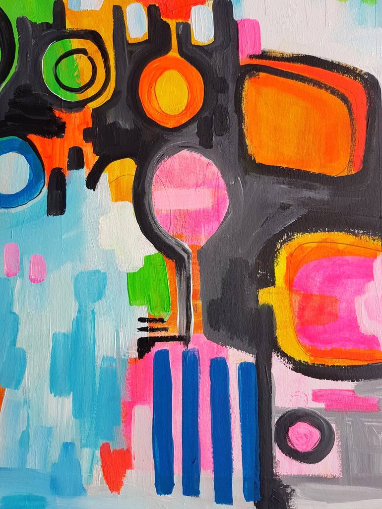 Original Abstract Painting by Natalie Parsons