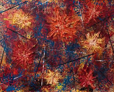 Original Abstract Expressionism Abstract Painting by Steve Behmke