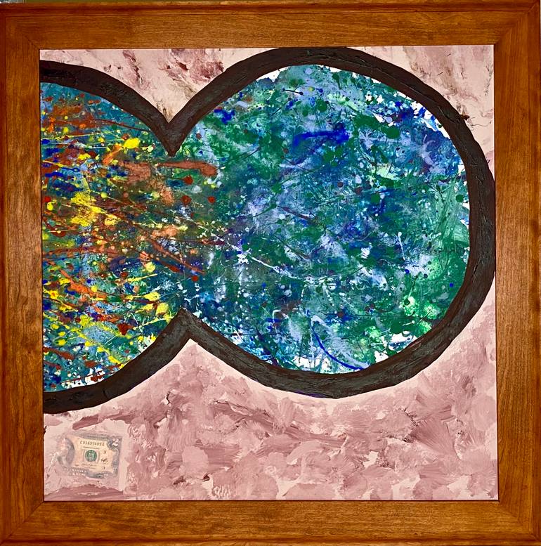 Original Abstract Expressionism Abstract Painting by Steve Behmke