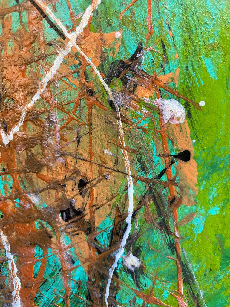 Original Abstract Expressionism Abstract Painting by Steve Behmke