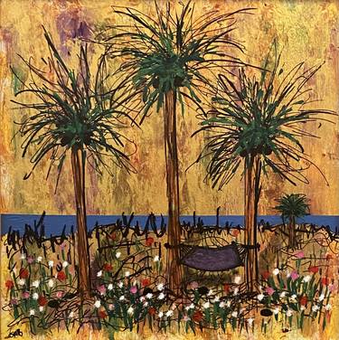 Print of Impressionism Beach Paintings by Steve Behmke