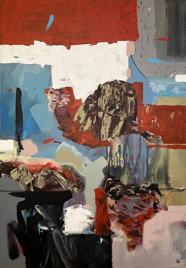 Original Abstract Paintings by Valentin Dulea