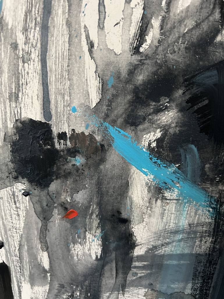 Original Abstract Painting by Valentin Dulea