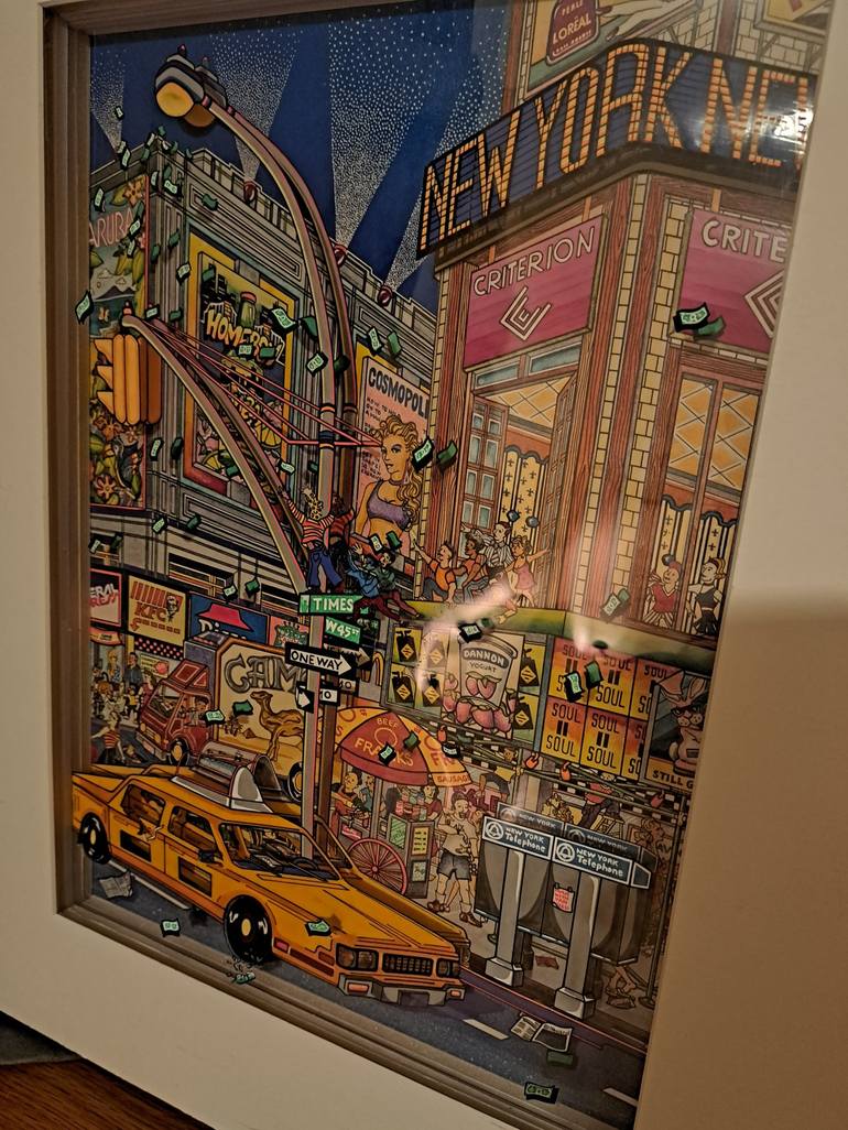 Original Pop Art Cities Painting by Susannah MacDonald