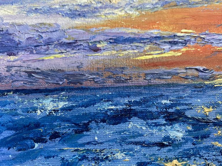 Original Impressionism Seascape Painting by Svitlana Snizhko