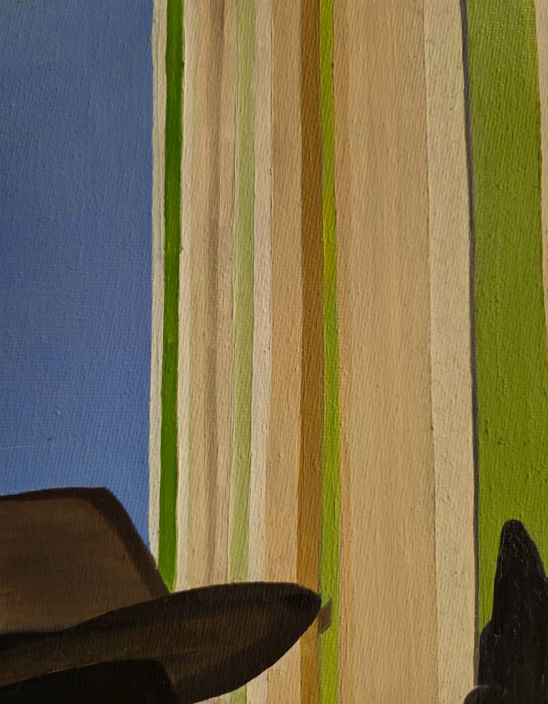 Original Photorealism Cinema Painting by Zurwah Naeem