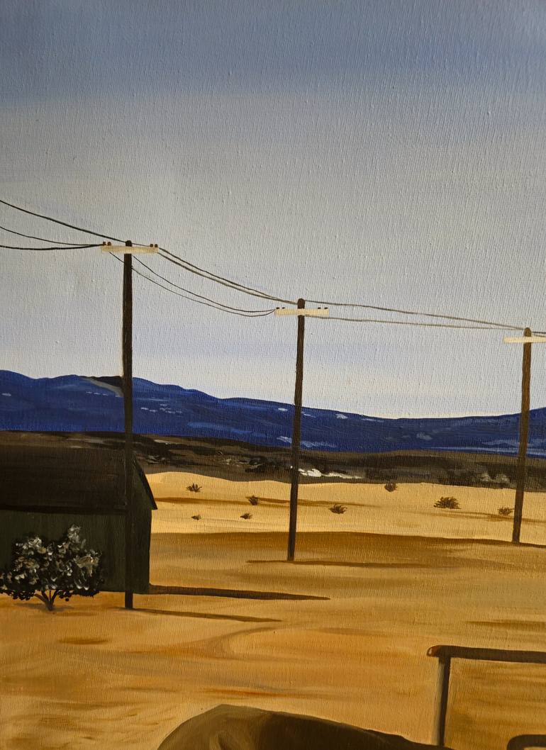 Original Photorealism Cinema Painting by Zurwah Naeem