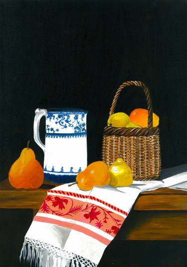 Print of Figurative Still Life Paintings by Zurwah Naeem