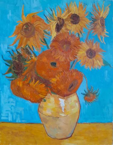Sunflowers after Van Gogh thumb