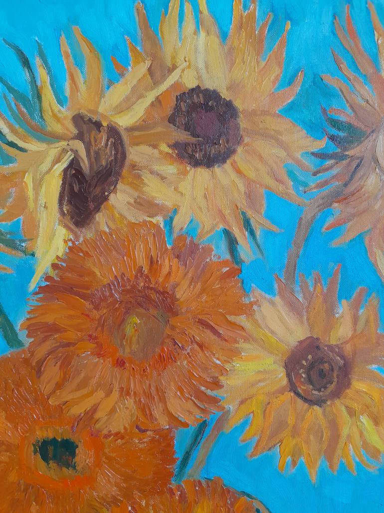 Original Impressionism Still Life Painting by Liudmyla Lelechenko